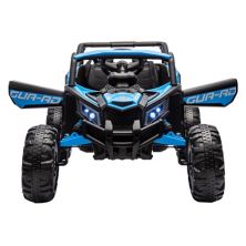12v Kids Ride On Car Off-road Battery-powered Truck with Remote, Mp3, Light Abrihome