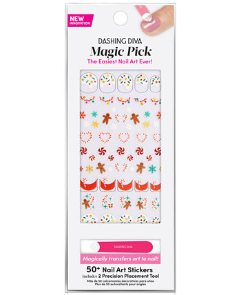 MAGIC PICK 3D Nail Art Stickers - Sweet Treats Dashing Diva