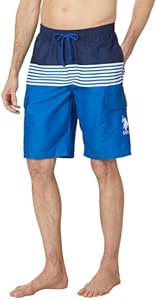 U.S. Polo Assn. Stripe Cargo Swim Shorts U.S. Polo Assn.