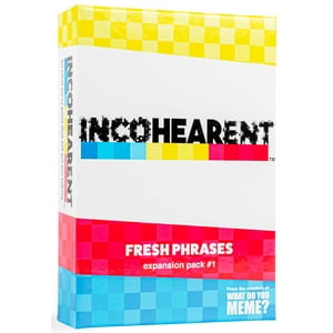 Incohearent Fresh Phrases Expansion Pack - Designed to be Added to Incohearent Core Game WHAT DO YOU MEME?