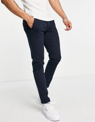 Стильные брюки в синем цвете от Selected Homme для мужчин, класс Casual Selected