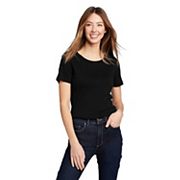 Women's Eddie Bauer Short Sleeve Favorite Crew Neck Tee Eddie Bauer