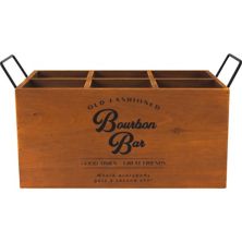 Bourbon Bar Wooden Wine Crate Unbranded