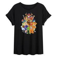 Disney's The Muppets Juniors' Group Flowy Tee Licensed Character