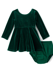 Детское Платье The Children`s Place Mommy And Me Velour Fit And Flare The Children`s Place