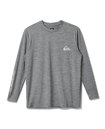 Футболка с длинным рукавом Quiksilver Everyday Surf: защита от солнца UPF 50, влаговыводящая, устойчивая к хлору Quiksilver