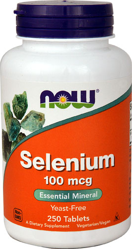 Селен - 100 мкг - 250 таблеток - NOW Foods NOW Foods