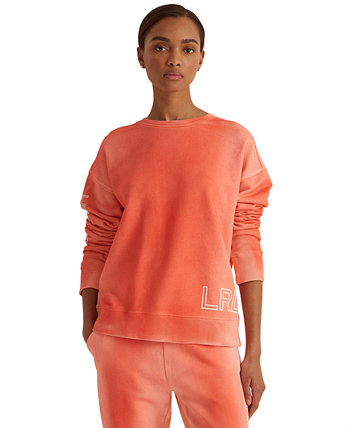 Пуловер из ткани френч терри с логотипом Ralph Lauren