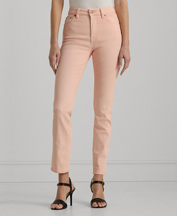 Женские прямые джинсы до щиколотки с высокой посадкой LAUREN Ralph Lauren