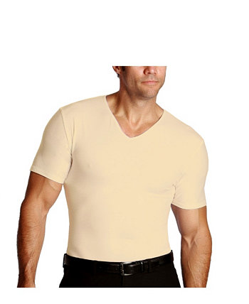 Мужская футболка с V-образным вырезом с длинными рукавами и узким вырезом Insta & Slim Instaslim
