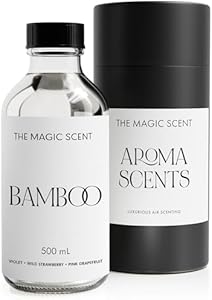 Baccara Oils for Diffuser - HVAC, Cold-Air, & Ultrasonic Diffuser Oil Inspired by The Baccarat Rouge - Essential Oils for Diffusers Aromatherapy (500 ml) The Magic Scent