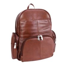 McKlein Cumberland 15-дюймовый кожаный рюкзак для ноутбука с двумя отделениями McKlein