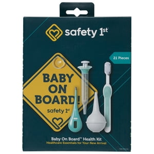 Safety 1ˢᵗ Baby on Board Health Kit, Seafoam Safety 1st