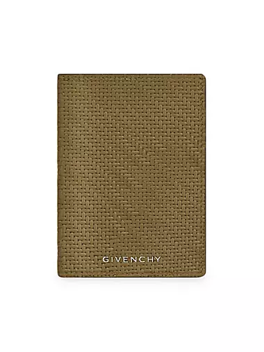 Кардхолдер Givenchy Card Holder In Braided Effect Leather Givenchy