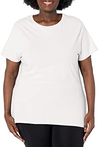 JUST MY SIZE Women's Plus-Size Short Sleeve Crew Neck Tee Just My Size