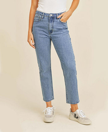 Женские вельветовые джинсы-бойфренды Co Ord с нашивками Rubberband Stretch