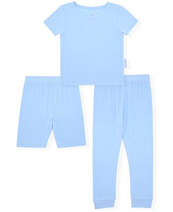 Baby and Toddler Boys 3-Peiece Pajama Top and Pant Set Max & Olivia