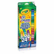 Crayola 24 смываемых маркера Pip-Squeaks Skinnies Fine Line Crayola