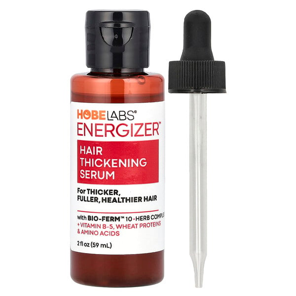 Energizer, Сыворотка для густоты волос, 2 жидких унции (59 мл) Hobe Labs