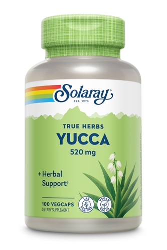 Solaray Юкка - 520 мг - 100 растительных капсул Solaray