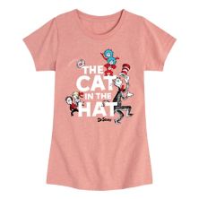 Girls 7-16 Dr. Seuss Cat In The Hat Graphic Tee Licensed Character