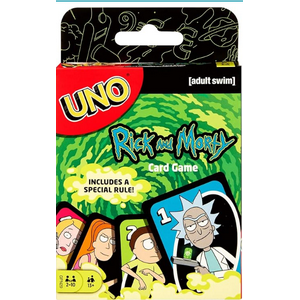 Rick and Morty Uno Cards UNO