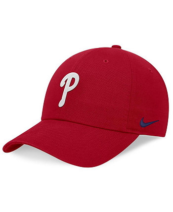 Мужская красная регулируемая шляпа Philadelphia Phillies Evergreen Club Nike
