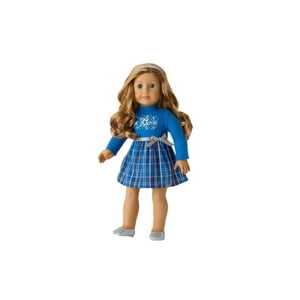 American Girl Doll Outfit Star and Snow Dress for 18" Truly Me Dolls (Doll not Included) American Girl