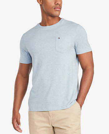Мужская футболка Tommy Big & Tall с круглым вырезом и карманом Tommy Hilfiger