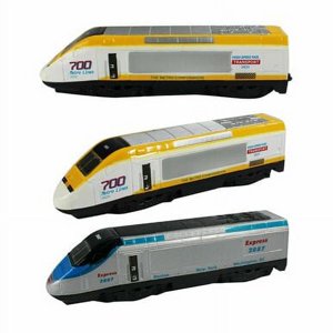 7&quot; Die-Cast Pull Back High Speed Train 1ct Rhode Island Novelty