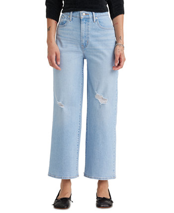 Женские рваные джинсы с высокой посадкой и широкими штанинами Levi's®