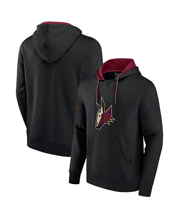 Мужской черный, гранатовый пуловер с капюшоном Arizona Coyotes Special Edition 2.0 Team Logo Fanatics