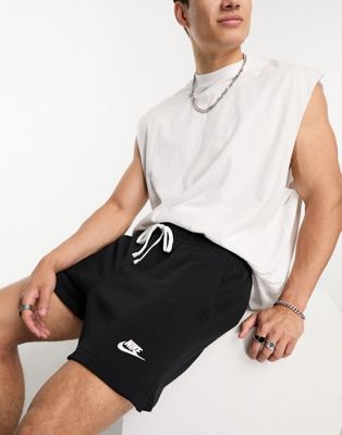 Черные флисовые шорты Nike Club Nike