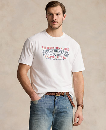 Men's Big & Tall Cotton Jersey Graphic T-Shirt Polo Ralph Lauren