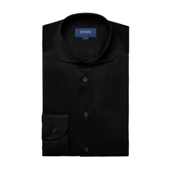 Роскошная трикотажная рубашка современного кроя Eton