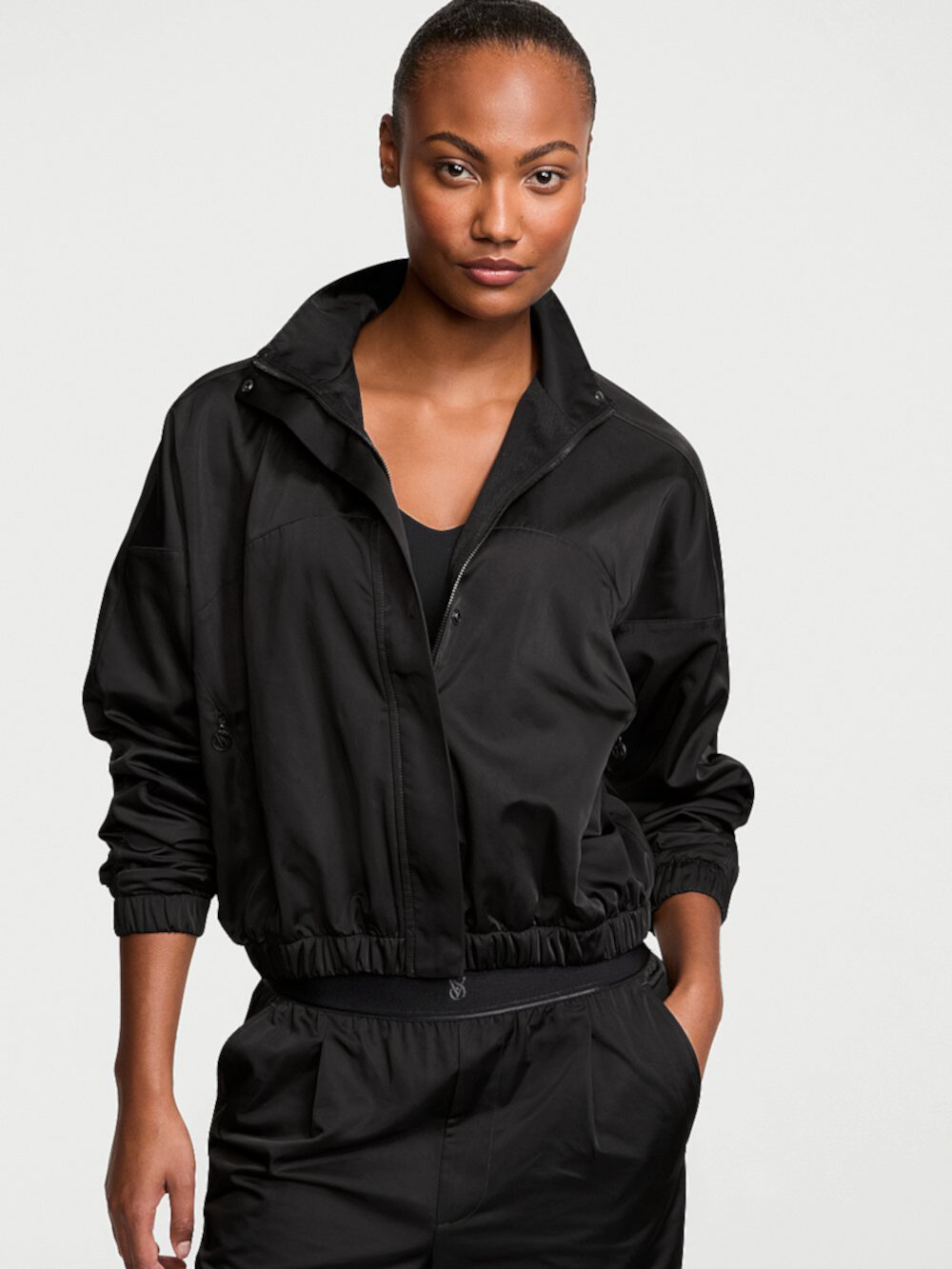 Lux Glossy Sport Full-Zip Jacket Victoria's Secret