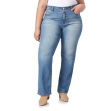 Juniors' Plus Size WallFlower Insta Stretch Luscious Curvy Bling Bootcut Jeans WallFlower