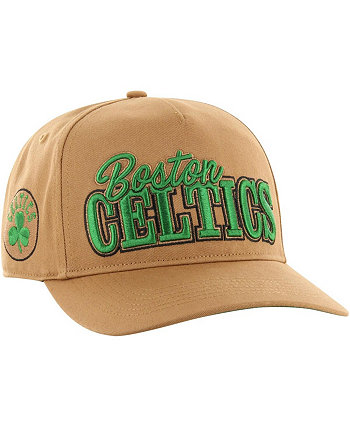 Бейсболка '47 Brand Men's Tan Boston Celtics Barnes Hitch Adjustable Hat '47 Brand