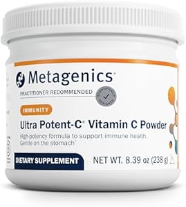 Metagenics Ultra Potent-C Powder - Immune Support Supplements* - Gentle On Stomach - with Bioflavonoids, L-Glutathione & L-Lysine - Non-GMO - Gluten-Free - 8.39 oz Metagenics