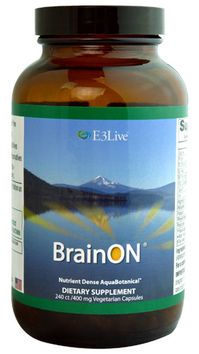 BrainON® — 400 мг — 240 вегетарианских капсул E3Live
