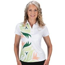 Женская футболка-поло для гольфа с короткими рукавами Nancy Lopez Trinity Nancy Lopez