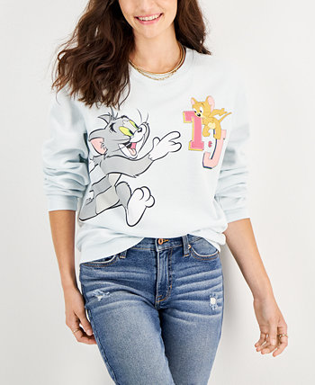 Juniors' Tom & Jerry Graphic Sweatshirt Love Tribe