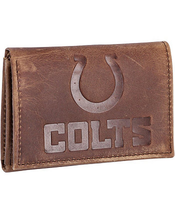 Мужской кожаный тройной кошелек Indianapolis Colts Team EVERGREEN ENTERPRISES