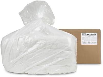 AMACO - 41822D 351254 Sculptamold Modeling Compound, 25 lb, White Amaco