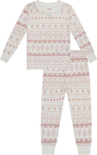 Рождественский пижамный комплект Fair Isle Petit Lem