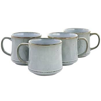 Gibson Home Picadelle 4 Piece 21oz Stoneware Mug Set Gibson Home