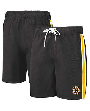 Мужские черные шорты для плавания Boston Bruins Sand Beach G-III Sports