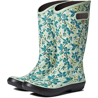 Высококачественные резиновые сапоги Bogs Rain Boot Magnolia с антискользящей подошвой и защитой от влаги Bogs