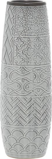 Серая керамическая ваза SONOMA SAGE HOME
