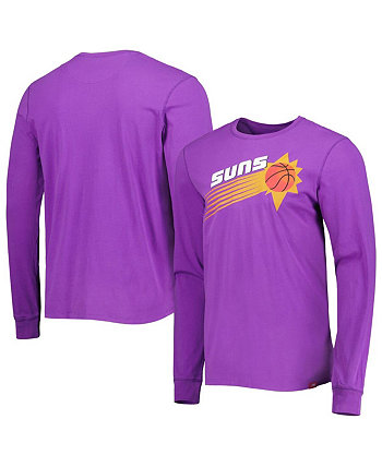 Мужская фиолетовая футболка с длинным рукавом Phoenix Suns Hardwood Classics Mohave Elevated Sportiqe